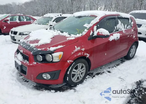 2012 Chevrolet Sonic 1Lt z USA, uszkodzony, nr VIN 1G1JD6SB3C4159059